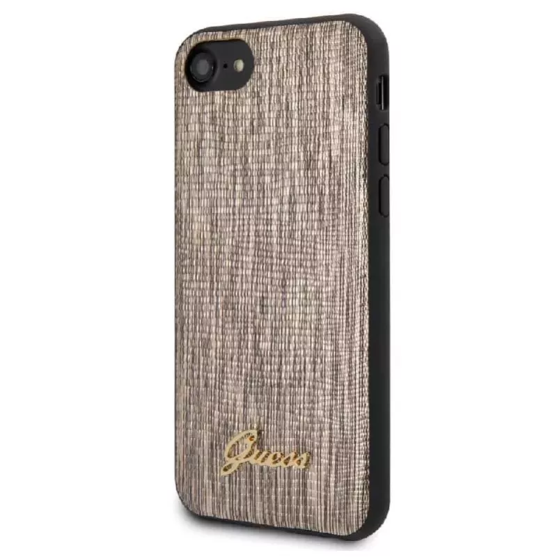 Guess Funda Lizard para Apple iPhone 7/8/SE2020 dorada