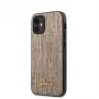 Guess Funda Lizard para Apple iPhone 12 mini 5,4 pulgadas dorada