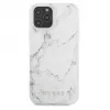 Guess Funda PC/TPU Marble para Apple iPhone 12/12 Pro blanca