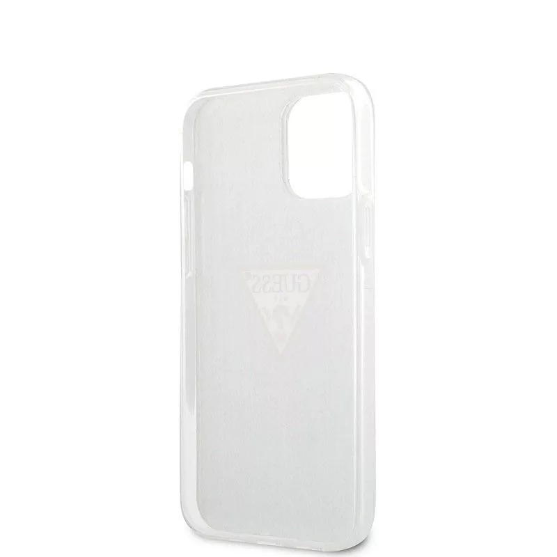 Guess Funda PC/TPU Denim Triangle para Apple iPhone 12 mini 5,4