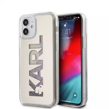 Karl Lagerfeld Funda Liquid Glitter Multi Mirror para iPhone 12 mini 5,4