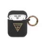 Guess Funda de silicona Triangle para AirPods Pro (1.ª y 2.ª gen.) - negra