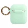 Guess Funda de silicona Glitter para AirPods Pro verde