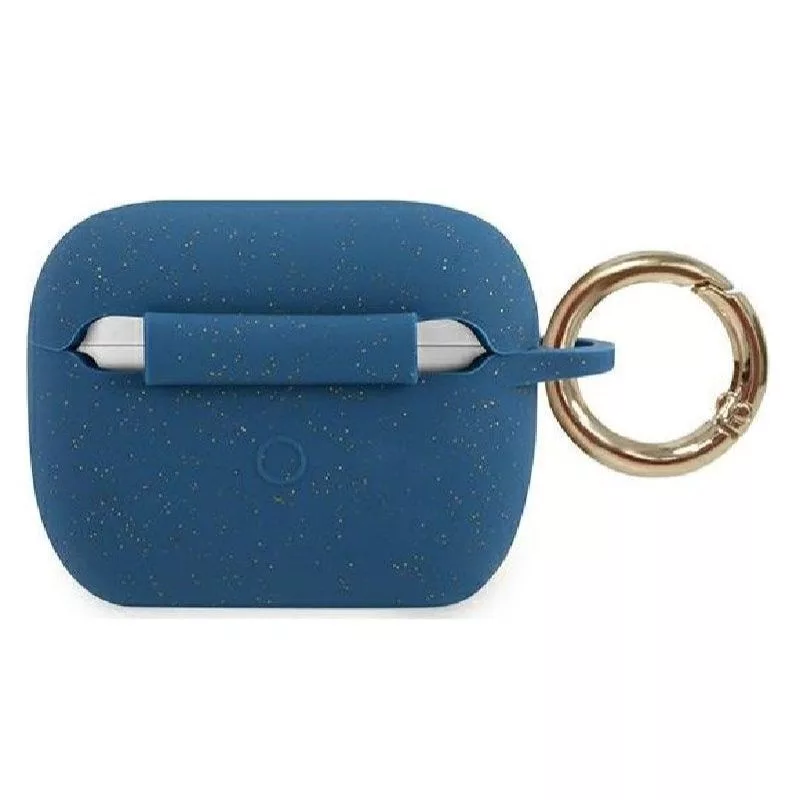 Guess Funda de silicona para AirPods Pro azul