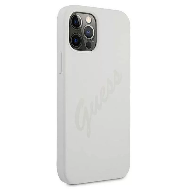Guess Funda Vintage para Apple iPhone 12/12 Pro 6.1 crema