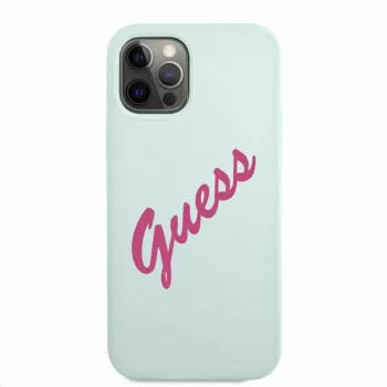 Guess Funda Fuschia para Apple iPhone 12 Pro Max 6,7 pulgadas azul