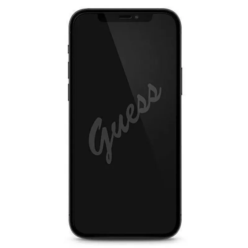 Guess Lámina protectora de pantalla Templado Glass GUSPP12LSLTR para Apple iPhone 12 Pro Max 6,7 pulgadas Vintage Magic Logo