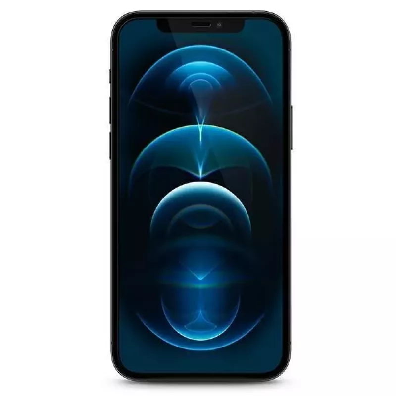 Guess Lámina protectora de pantalla Templado Glass GUSPP12LSLTR para Apple iPhone 12 Pro Max 6,7 pulgadas Vintage Magic Logo