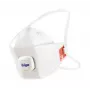 Dräger X-plore 1930 V FFP3 NR D mascarilla antipartículas plegable con válvula CoolSAFE, blanco/azul