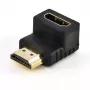 Hama adaptador HDMI en ángulo High-Speed, conector macho - conector hembra, 270°