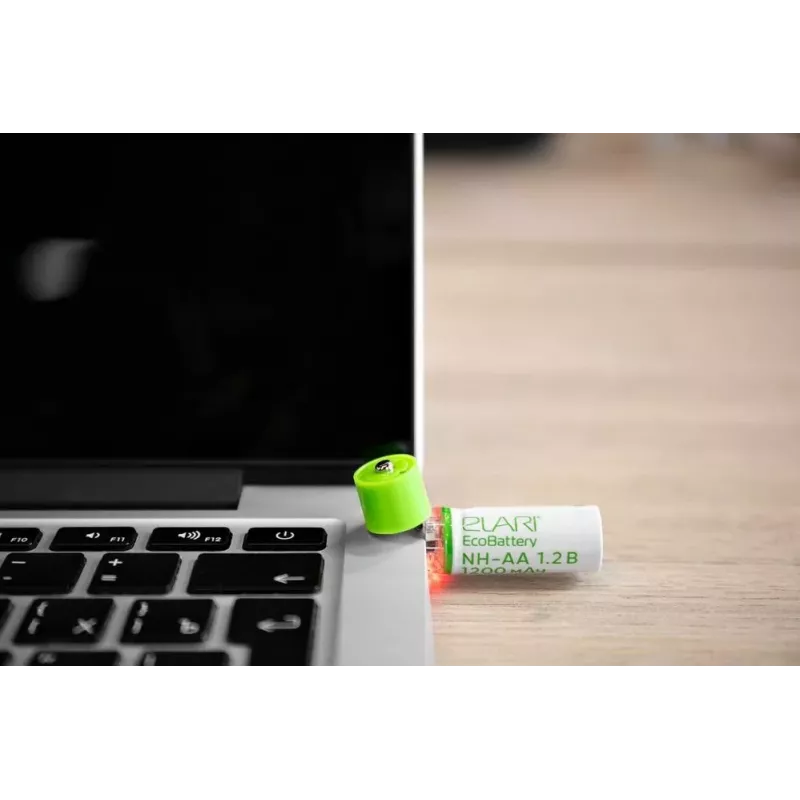 Batería Elari Ecobattery AA NiMH 1500 mAh 1,2 V Blanco