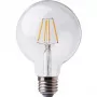 LEDURO bombilla LED G95 7 W 806 lm E27 3000K blanco cálido