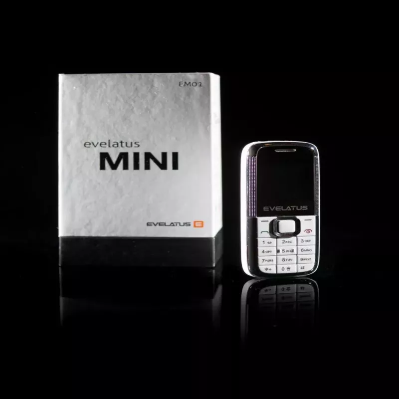 Evelatus Mini DS (EM01) Altavoz Bluetooth portátil Blanco
