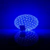 iLike Bumba ar puķēm 465 200LED D-20cm Azul Esfera de luz LED decorativa con flores