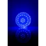 iLike Bumba ar puķēm 465 200LED D-20cm Azul Esfera de luz LED decorativa con flores