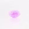Esfera LED decorativa con estampado floral 50 LEDs 11 cm Lila