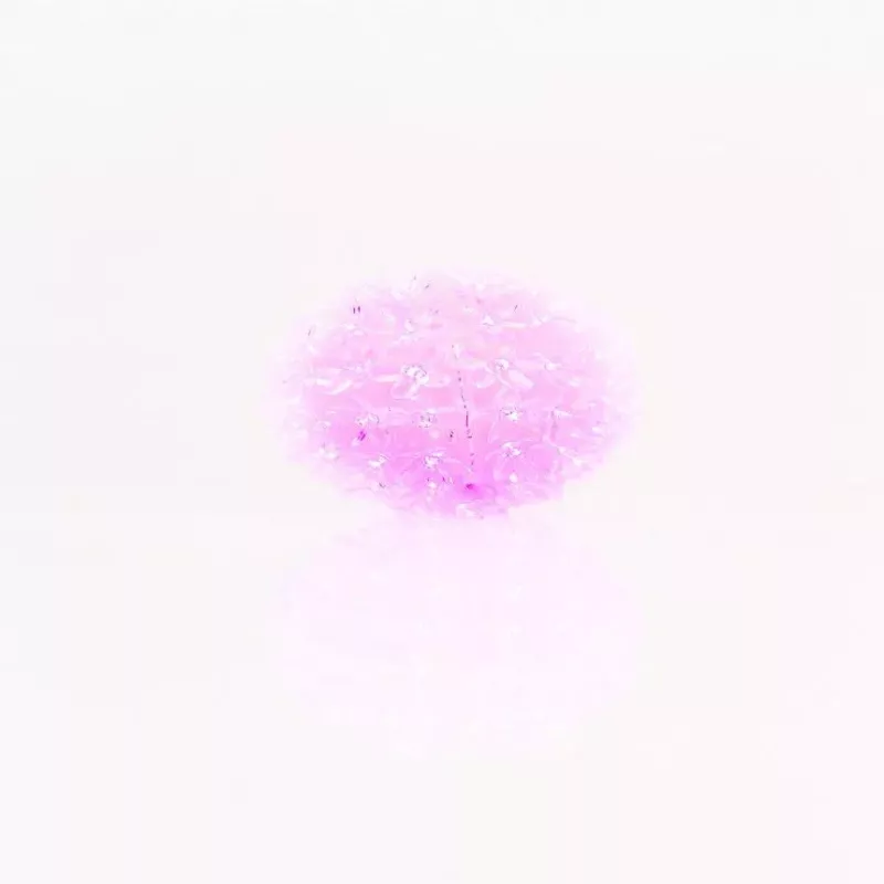 iLike Bumba ar puķēm RS-214 80LED D-13cm Purple lámpara LED decorativa
