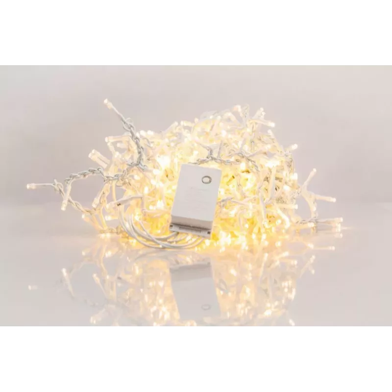 iLike Diožu Lietus RS-300 300LED 14m guirnalda luminosa LED blanco cálido