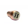Evelatus cargador de coche universal ECC01 rosa 2 puertos USB 3,1A con herramienta de escape de acero inoxidable
