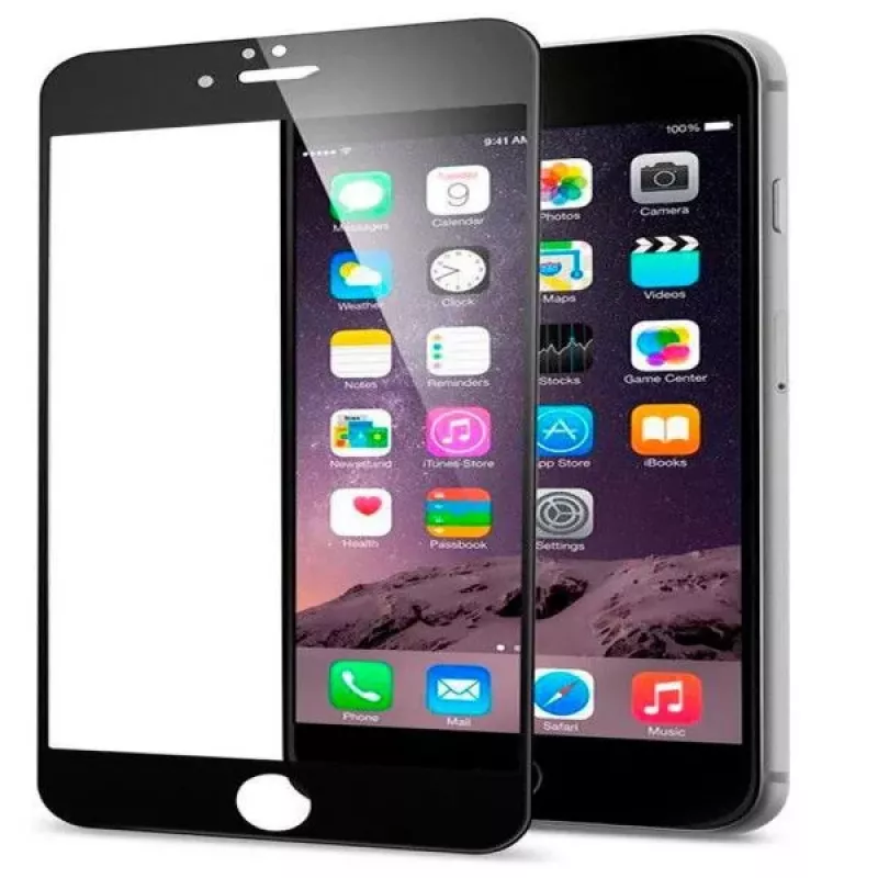 EVELATUS Apple iPhone 6/6s 2.5D Full Cover Japan Glue Glass Anti-Static Negro