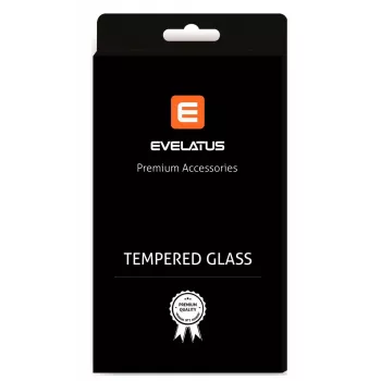 Evelatus Apple iPhone 6 Plus 2.5D Full Cover Japan Glue Glass Anti-Static Negro