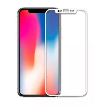 EVELATUS Protector de Pantalla Apple iPhone X 2.5D Full Cover Japan Glue Glass Anti-Static