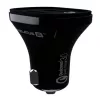 Evelatus cargador de coche rápido QCC02 negro