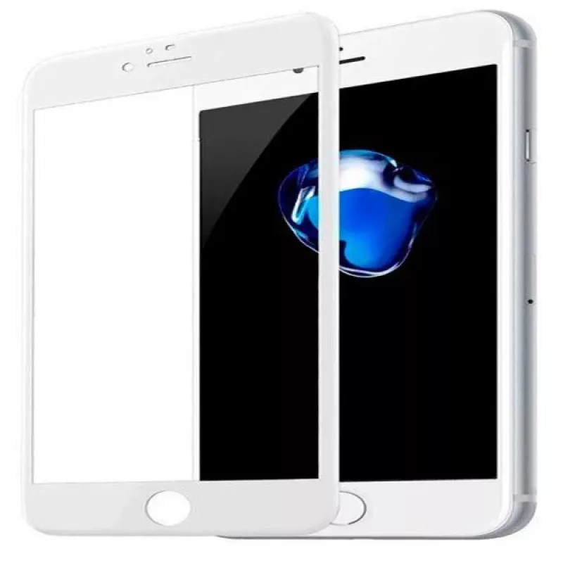 EVELATUS Apple iPhone 7 Plus/8 Plus 2.5D Full Cover Japan Glue Glass Anti-Static Blanco