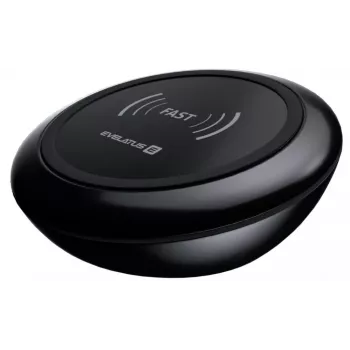 Evelatus Universal EWC01 Cargador Inalámbrico Negro