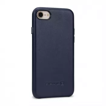 Evelatus Apple iPhone 7/8/SE2020/SE2022 Funda de Piel Prestige Azul Oscuro