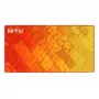 NITU Alfombrilla de Ratón Gaming XXL - Alfombrilla Gaming Extendida con Base de Goma Antideslizante, Tela Repelente al Agua, Bordes Cosidos, 900x400x3mm, Negro