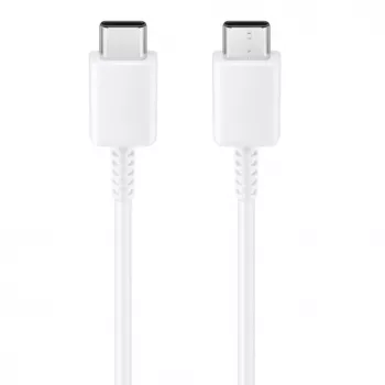 Samsung EP-DW767JWE 25W Cable Universal 3A Rápido USB-C a USB-C de Datos y Carga 1,8 m (OEM)