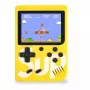 GameBox R1 Consola Portátil Retro de 8 bits con 400 Juegos LCD de 3 Pulgadas con Cable TV RCA Amarillo