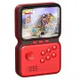 GameBox M3 Consola Portátil Retro de 16 bits con 900 Juegos LCD HD de 3'' / Cable TV RCA Rojo