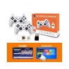 GameBox HY00 Consola Retro 64 bits 20K Juegos 4K HDMI Stick / Android Box con 2 Mandos Inalámbricos Blanco