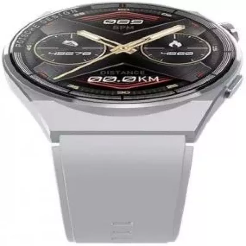 iWear HW23 Max Aluminum Smart Watch Pantalla IPS de 1,52 Pulgadas Frecuencia Cardíaca / Oxígeno Plata