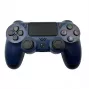 GameBox P4 Mando Inalámbrico Bluetooth con Vibración para PlayStation 4 / PC / TV / TV Box Azul