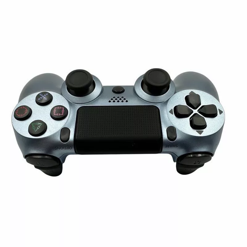 GameBox P4 Mando Inalámbrico Bluetooth con Vibración para PlayStation 4 / PC / TV / TV Box Blue Pearl