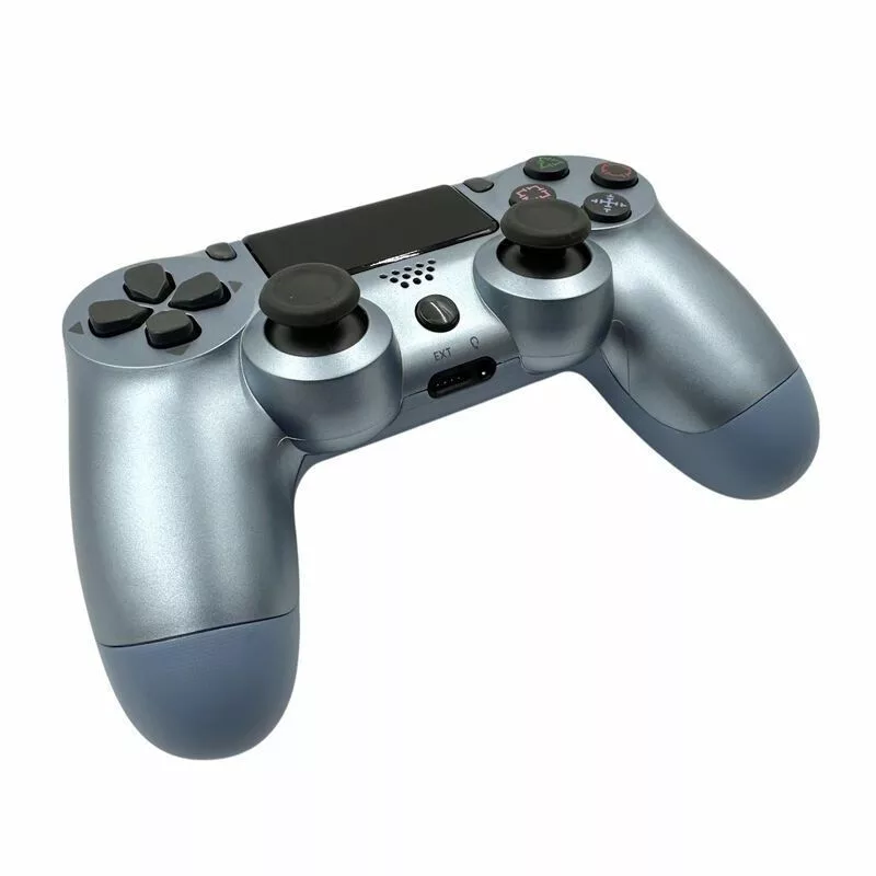 GameBox P4 Mando Inalámbrico Bluetooth con Vibración para PlayStation 4 / PC / TV / TV Box Blue Pearl