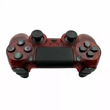 GameBox P4 Mando Inalámbrico Bluetooth con Vibración para PlayStation 4 / PC / TV / TV Box Transparente