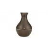IVY D2 Difusor de Aroma 3 en 1 - Humidificador - Lámpara de Luz Nocturna USB 1,5W 11cm / 300ml Madera Oscura