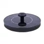 iLike Fuente Solar para Decoración de Jardín Exterior con 3 Boquillas, 16 cm de Diámetro