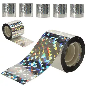 Cinta reflectante disuasoria para pájaros Gardena Super Effective 24mm x 50m (5 rollos)