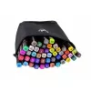 Set super de rotuladores de colores iLike Toy con 48 rotuladores y bolsa de almacenamiento con cremallera