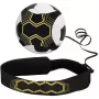 Cinturón de entrenamiento de fútbol solo Kiddyz Football para niños y adultos, balones talla 5-11