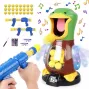 Juego de tiro de patos Kiddyz D12 con pistola y 12 bolas
