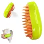 Cepillo de baño eléctrico para mascotas iLike Pet 3en1 - Despeluzado + limpieza + masaje con pulverizador one-click (6,6x12 cm)