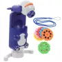 Proyector de dibujo infantil 2 en 1 compacto plegable Kiddyz PR1 con soporte de mesa y cámara diseño oso