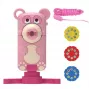 Proyector de dibujo infantil 2 en 1 compacto plegable Kiddyz PR1 con soporte de mesa y cámara diseño oso