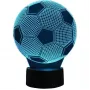 Elight ILU lámpara LED de noche con ilusión 3D con osito de peluche con corazón, luz cálida (10x17 cm), alimentada por USB